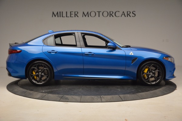 New 2018 Alfa Romeo Giulia Quadrifoglio for sale Sold at Alfa Romeo of Greenwich in Greenwich CT 06830 9
