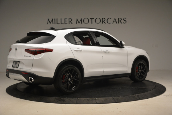 New 2018 Alfa Romeo Stelvio Ti Sport Q4 for sale Sold at Alfa Romeo of Greenwich in Greenwich CT 06830 8