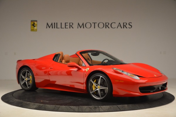 Used 2013 Ferrari 458 Spider for sale Sold at Alfa Romeo of Greenwich in Greenwich CT 06830 10