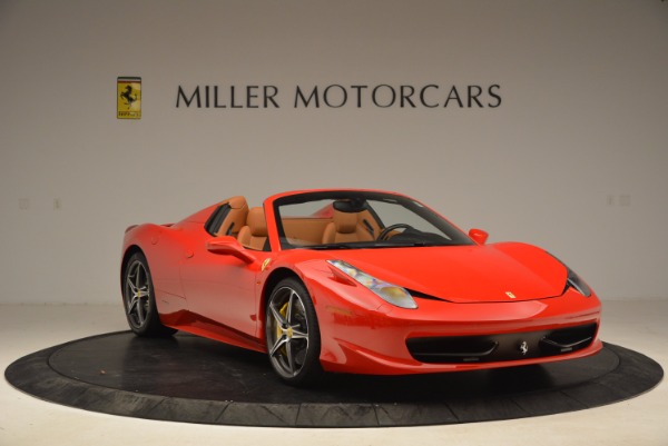 Used 2013 Ferrari 458 Spider for sale Sold at Alfa Romeo of Greenwich in Greenwich CT 06830 11