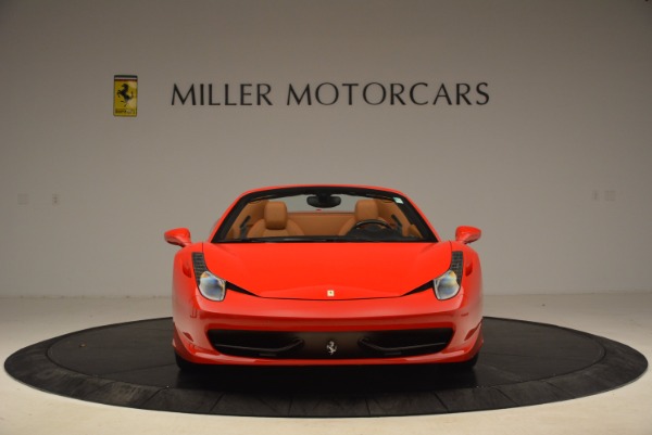 Used 2013 Ferrari 458 Spider for sale Sold at Alfa Romeo of Greenwich in Greenwich CT 06830 12