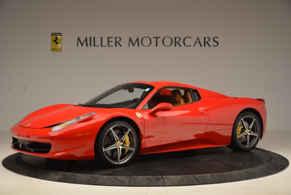 Used 2013 Ferrari 458 Spider for sale Sold at Alfa Romeo of Greenwich in Greenwich CT 06830 14