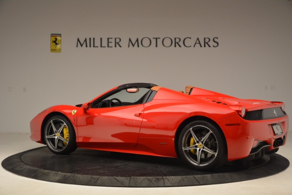 Used 2013 Ferrari 458 Spider for sale Sold at Alfa Romeo of Greenwich in Greenwich CT 06830 4