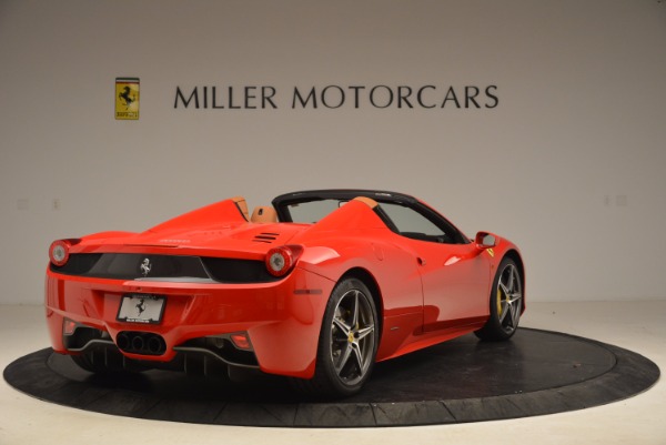 Used 2013 Ferrari 458 Spider for sale Sold at Alfa Romeo of Greenwich in Greenwich CT 06830 7