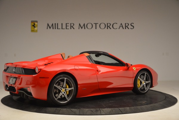 Used 2013 Ferrari 458 Spider for sale Sold at Alfa Romeo of Greenwich in Greenwich CT 06830 8