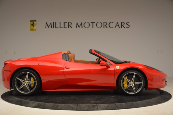 Used 2013 Ferrari 458 Spider for sale Sold at Alfa Romeo of Greenwich in Greenwich CT 06830 9