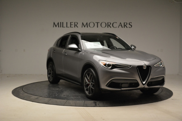 New 2018 Alfa Romeo Stelvio Ti Sport Q4 for sale Sold at Alfa Romeo of Greenwich in Greenwich CT 06830 11