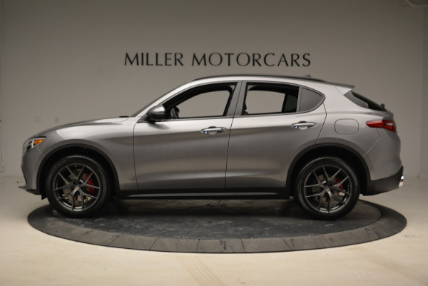 New 2018 Alfa Romeo Stelvio Ti Sport Q4 for sale Sold at Alfa Romeo of Greenwich in Greenwich CT 06830 3