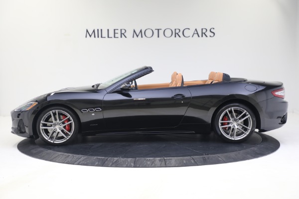 Used 2018 Maserati GranTurismo Sport Convertible for sale Sold at Alfa Romeo of Greenwich in Greenwich CT 06830 3