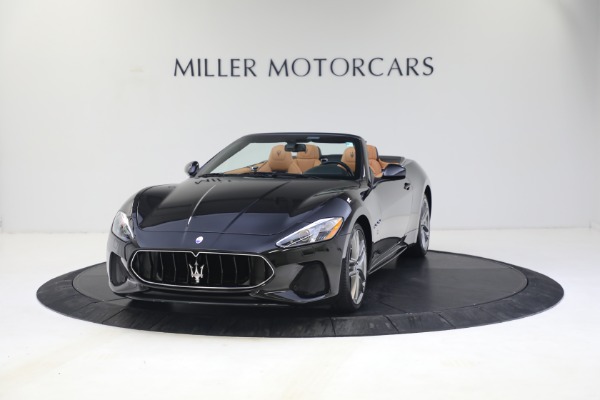 Used 2018 Maserati GranTurismo Sport Convertible for sale Sold at Alfa Romeo of Greenwich in Greenwich CT 06830 1