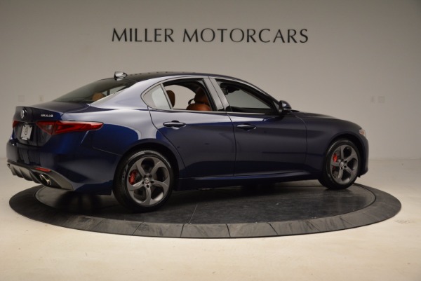 New 2018 Alfa Romeo Giulia Sport Q4 for sale Sold at Alfa Romeo of Greenwich in Greenwich CT 06830 8