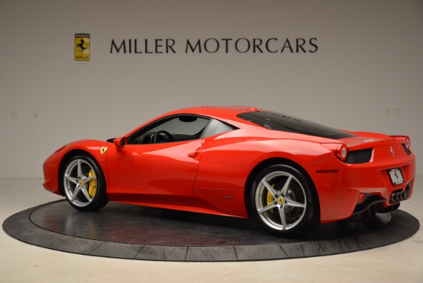 Used 2012 Ferrari 458 Italia for sale Sold at Alfa Romeo of Greenwich in Greenwich CT 06830 4