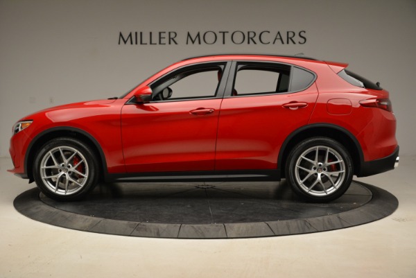 New 2018 Alfa Romeo Stelvio Sport Q4 for sale Sold at Alfa Romeo of Greenwich in Greenwich CT 06830 3