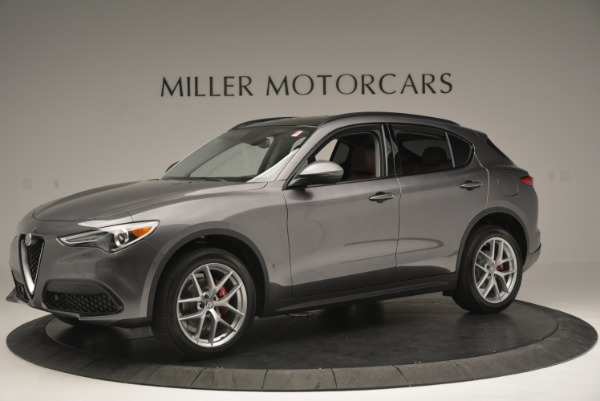 New 2018 Alfa Romeo Stelvio Sport Q4 for sale Sold at Alfa Romeo of Greenwich in Greenwich CT 06830 2