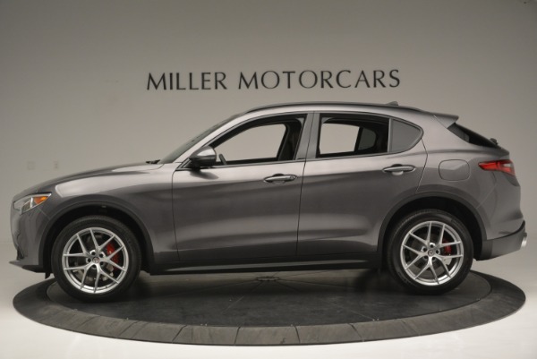 New 2018 Alfa Romeo Stelvio Sport Q4 for sale Sold at Alfa Romeo of Greenwich in Greenwich CT 06830 3