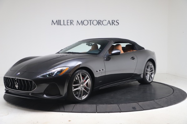 Used 2018 Maserati GranTurismo Sport Convertible for sale Sold at Alfa Romeo of Greenwich in Greenwich CT 06830 13