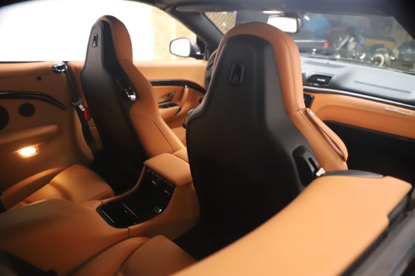 Used 2018 Maserati GranTurismo Sport Convertible for sale Sold at Alfa Romeo of Greenwich in Greenwich CT 06830 26