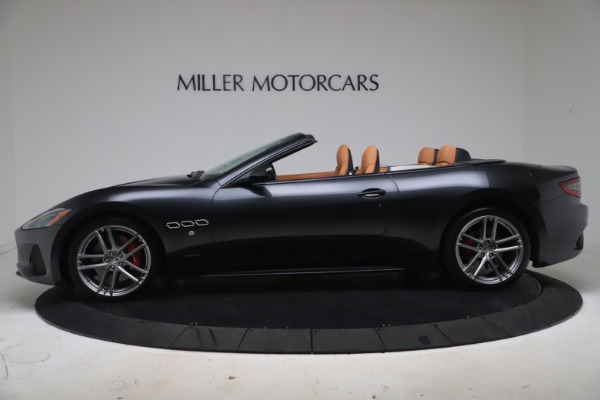 Used 2018 Maserati GranTurismo Sport Convertible for sale Sold at Alfa Romeo of Greenwich in Greenwich CT 06830 3