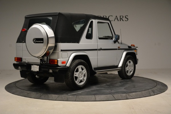 Used 1999 Mercedes Benz G500 Cabriolet for sale Sold at Alfa Romeo of Greenwich in Greenwich CT 06830 17