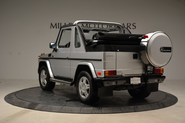 Used 1999 Mercedes Benz G500 Cabriolet for sale Sold at Alfa Romeo of Greenwich in Greenwich CT 06830 5