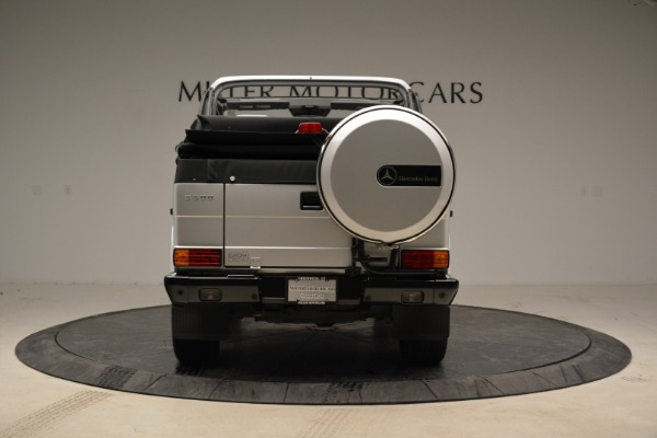 Used 1999 Mercedes-Benz G500 Cabriolet for sale Sold at Alfa Romeo of Greenwich in Greenwich CT 06830 6