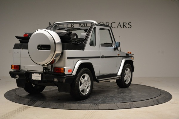 Used 1999 Mercedes Benz G500 Cabriolet for sale Sold at Alfa Romeo of Greenwich in Greenwich CT 06830 7