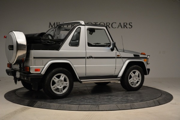 Used 1999 Mercedes Benz G500 Cabriolet for sale Sold at Alfa Romeo of Greenwich in Greenwich CT 06830 8