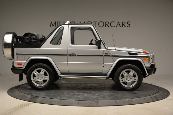 Used 1999 Mercedes Benz G500 Cabriolet for sale Sold at Alfa Romeo of Greenwich in Greenwich CT 06830 9