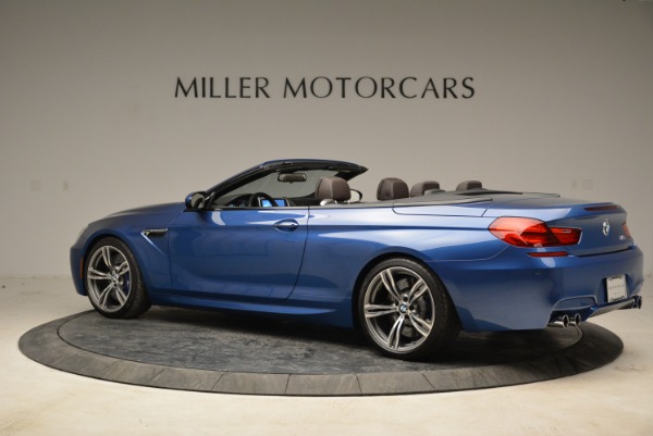 Used 2013 BMW M6 Convertible for sale Sold at Alfa Romeo of Greenwich in Greenwich CT 06830 4