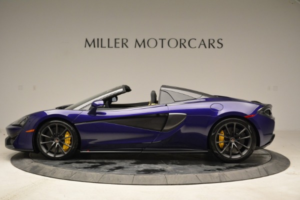 New 2018 McLaren 570S Spider for sale Sold at Alfa Romeo of Greenwich in Greenwich CT 06830 3