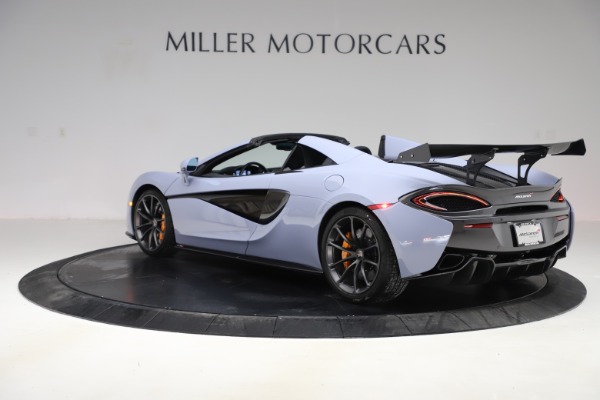 Used 2018 McLaren 570S Spider for sale Sold at Alfa Romeo of Greenwich in Greenwich CT 06830 3