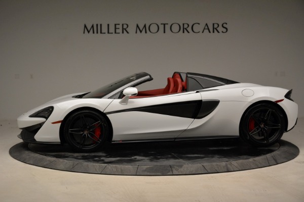 Used 2018 McLaren 570S Spider for sale Sold at Alfa Romeo of Greenwich in Greenwich CT 06830 3
