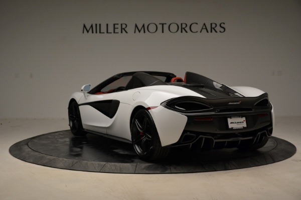 New 2018 McLaren 570S Spider for sale Sold at Alfa Romeo of Greenwich in Greenwich CT 06830 5