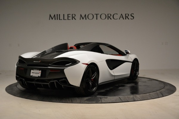 Used 2018 McLaren 570S Spider for sale Sold at Alfa Romeo of Greenwich in Greenwich CT 06830 7