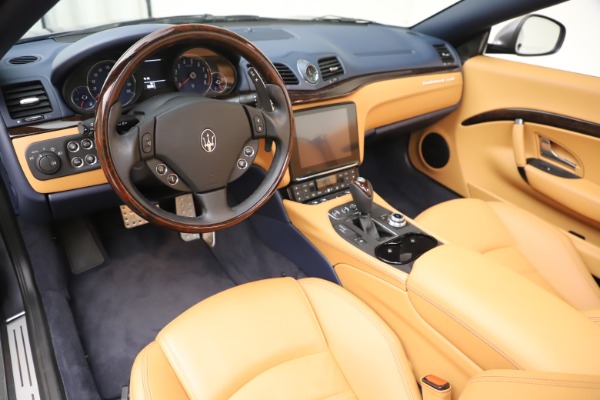 Used 2018 Maserati GranTurismo Sport Convertible for sale Sold at Alfa Romeo of Greenwich in Greenwich CT 06830 19