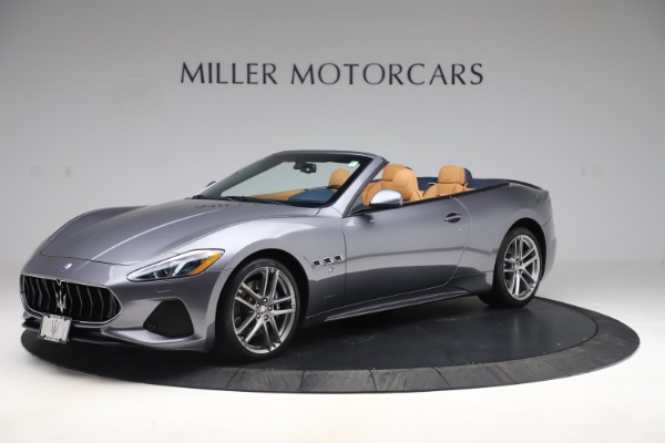 Used 2018 Maserati GranTurismo Sport Convertible for sale Sold at Alfa Romeo of Greenwich in Greenwich CT 06830 2