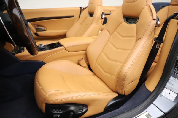 Used 2018 Maserati GranTurismo Sport Convertible for sale Sold at Alfa Romeo of Greenwich in Greenwich CT 06830 21