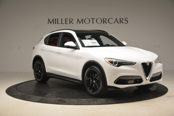 New 2018 Alfa Romeo Stelvio Ti Sport Q4 for sale Sold at Alfa Romeo of Greenwich in Greenwich CT 06830 11