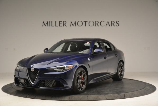 New 2018 Alfa Romeo Giulia Quadrifoglio for sale Sold at Alfa Romeo of Greenwich in Greenwich CT 06830 1