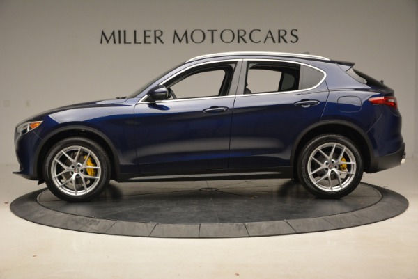 New 2018 Alfa Romeo Stelvio Ti Sport Q4 for sale Sold at Alfa Romeo of Greenwich in Greenwich CT 06830 3