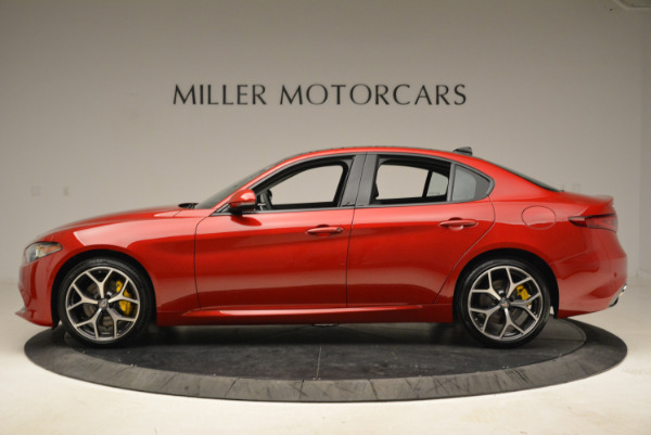 New 2018 Alfa Romeo Giulia Ti Sport Q4 for sale Sold at Alfa Romeo of Greenwich in Greenwich CT 06830 3