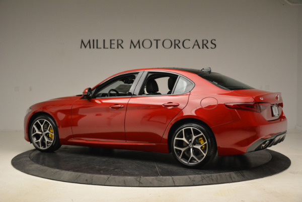 New 2018 Alfa Romeo Giulia Ti Sport Q4 for sale Sold at Alfa Romeo of Greenwich in Greenwich CT 06830 4