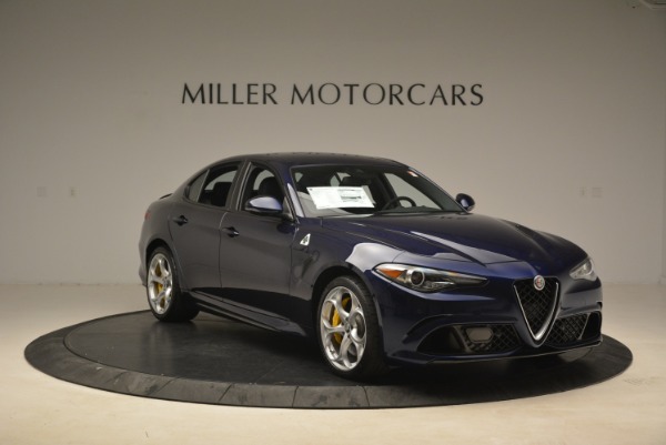 New 2018 Alfa Romeo Giulia Quadrifoglio for sale Sold at Alfa Romeo of Greenwich in Greenwich CT 06830 11