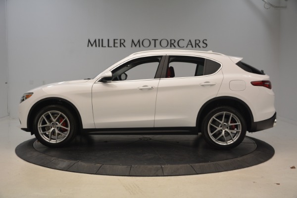 New 2018 Alfa Romeo Stelvio Ti Q4 for sale Sold at Alfa Romeo of Greenwich in Greenwich CT 06830 3