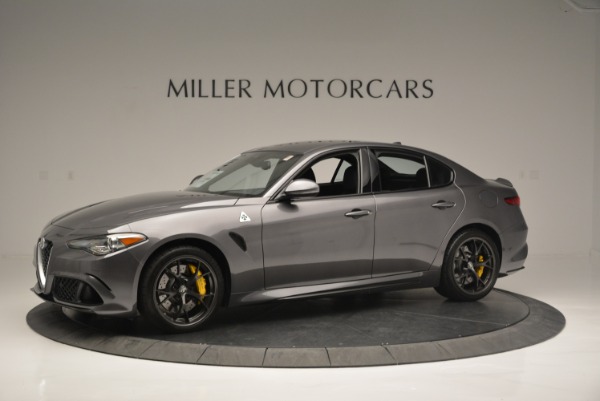 New 2018 Alfa Romeo Giulia Quadrifoglio for sale Sold at Alfa Romeo of Greenwich in Greenwich CT 06830 2