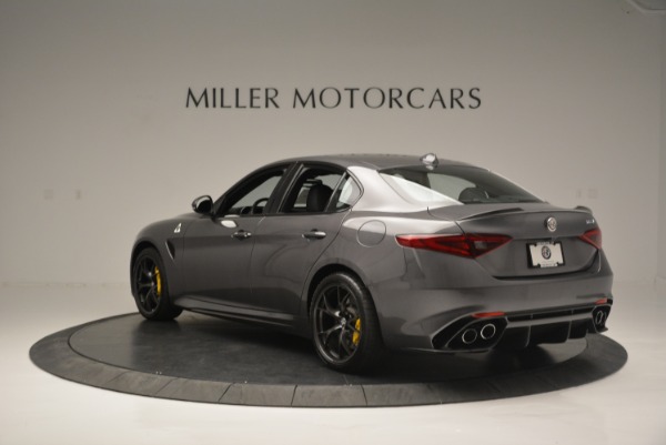 New 2018 Alfa Romeo Giulia Quadrifoglio for sale Sold at Alfa Romeo of Greenwich in Greenwich CT 06830 5