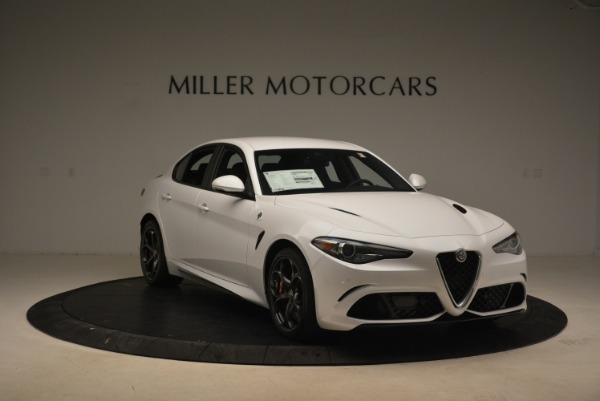 New 2018 Alfa Romeo Giulia Quadrifoglio for sale Sold at Alfa Romeo of Greenwich in Greenwich CT 06830 11