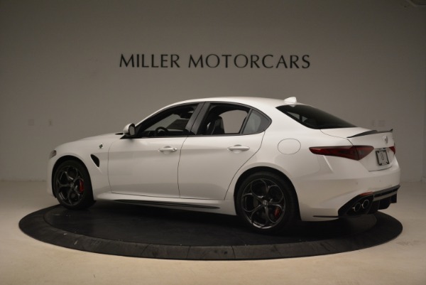 New 2018 Alfa Romeo Giulia Quadrifoglio for sale Sold at Alfa Romeo of Greenwich in Greenwich CT 06830 4