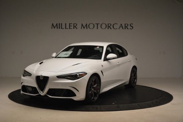 New 2018 Alfa Romeo Giulia Quadrifoglio for sale Sold at Alfa Romeo of Greenwich in Greenwich CT 06830 1