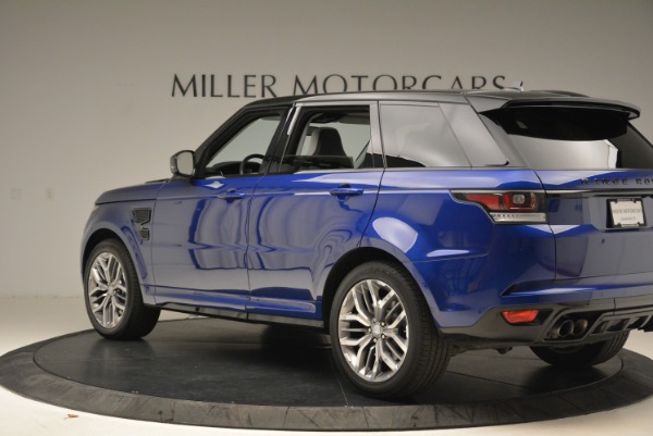 Used 2015 Land Rover Range Rover Sport SVR for sale Sold at Alfa Romeo of Greenwich in Greenwich CT 06830 4
